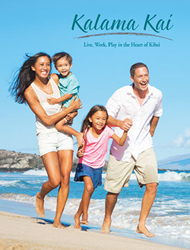 Community members walking around the newly developed Kalama Kai Condominums.